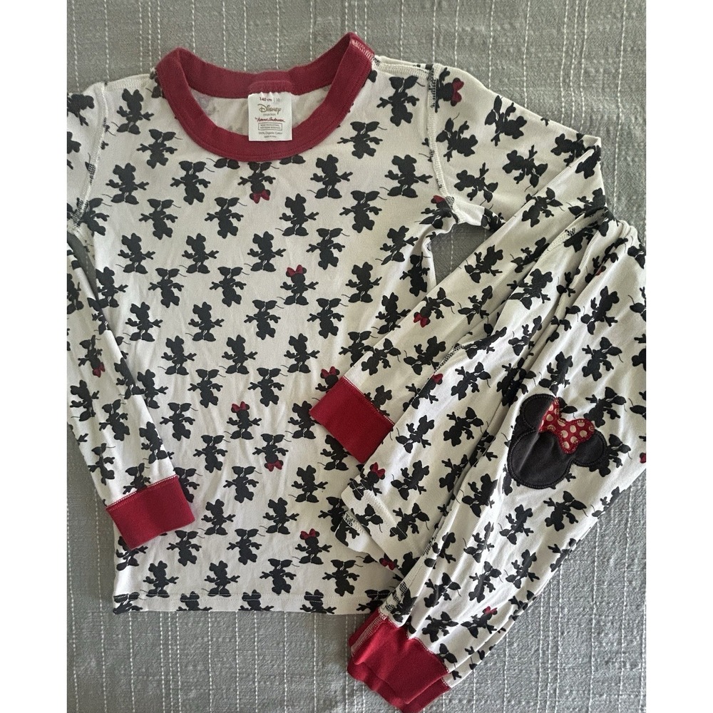 Hanna Andersson Kids Minnie Mouse Pajama Set Size us 10